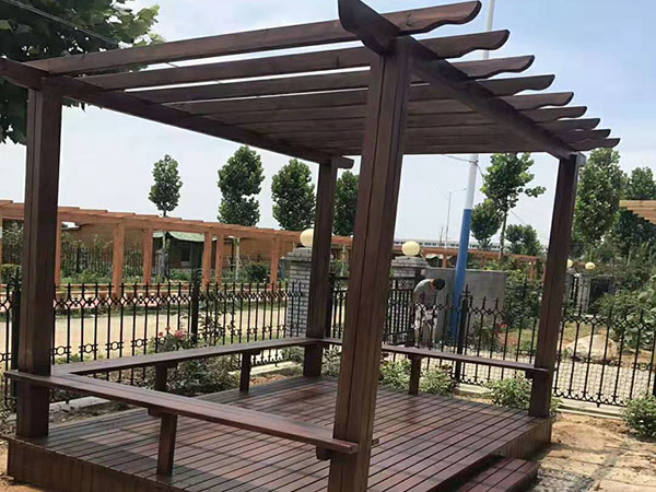 山(shān)口葡萄架